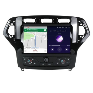 Navigatie dedicata cu Android Ford Mondeo IV 2007 - 2011 cu navigatie originala, 4GB RAM, Radio GPS Dual Zone, Display HD IPS 9" Touchscreen, Internet Wi-Fi, Bluetooth, MirrorLink, USB - Img 7