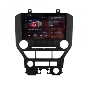 Navigatie dedicata cu Android Ford Mustang 2014 - 2021 fara navigatie originala, 12GB RAM, Radio GPS Dual Zone, Display 2K QLED 9.5" Touchscreen, Internet Wi-Fi si slot SIM 4G, Bluetooth, MirrorLink, USB, Waze 96984