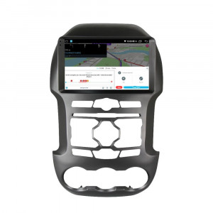 Navigatie dedicata cu Android Ford Ranger 2011 - 2015, 4GB RAM, Radio GPS Dual Zone, Display 2K QLED 9.5" Touchscreen, Internet Wi-Fi si slot SIM 4G, Bluetooth, MirrorLink, USB, Waze 112174