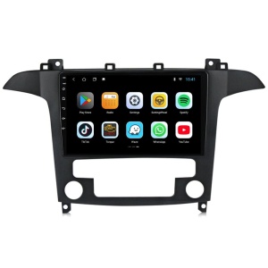 Navigatie dedicata cu Android Ford S-Max I / Galaxy II 2006 - 2015, clima automata, 2GB RAM, Radio GPS Dual Zone, Display HD QLED 9" Touchscreen, Internet Wi-Fi si slot SIM 4G, Bluetooth, MirrorLink, USB 100272984