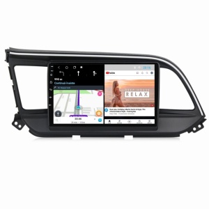 Navigatie dedicata cu Android Hyundai Elantra VI 2019 - 2020, 1GB RAM, Radio GPS Dual Zone, Display HD IPS 9" Touchscreen, Internet Wi-Fi, Bluetooth, MirrorLink, USB 100514814
