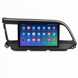 Navigatie dedicata cu Android Hyundai Elantra VI 2019 - 2020, 4GB RAM, Radio GPS Dual Zone, Display 2K QLED 9.5" Touchscreen, Internet Wi-Fi si slot SIM 4G, Bluetooth, MirrorLink, USB, Waze 109194