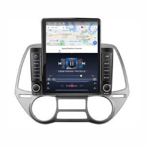 Navigatie dedicata cu Android Hyundai i20 2008 - 2012, clima automata, 1GB RAM, Radio GPS Dual Zone, Touchscreen IPS 9.7" HD tip Tesla, Internet Wi-Fi, Bluetooth, MirrorLink, USB 100499334
