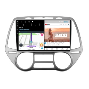 Navigatie dedicata cu Android Hyundai i20 2008 - 2012, clima automata, 1GB RAM, Radio GPS Dual Zone, Display HD IPS 9" Touchscreen, Internet Wi-Fi, Bluetooth, MirrorLink, USB 100520814