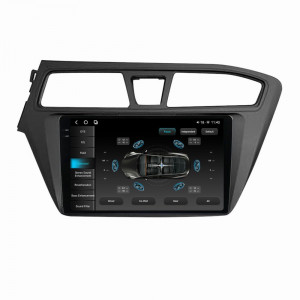 Navigatie dedicata cu Android Hyundai i20 2014 - 2018, 12GB RAM, Radio GPS Dual Zone, Display 2K QLED 9.5" Touchscreen, Internet Wi-Fi si slot SIM 4G, Bluetooth, MirrorLink, USB, Waze 97844
