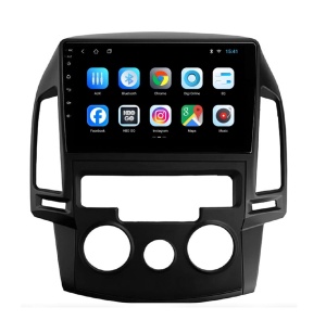 Navigatie dedicata cu Android Hyundai i30 2007 - 2012, clima manuala, 4GB RAM, Radio GPS Dual Zone, Display HD IPS 9" Touchscreen, Internet Wi-Fi, Bluetooth, MirrorLink, USB - Img 3