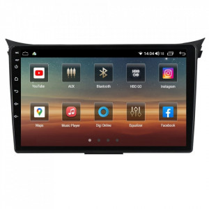 Navigatie dedicata cu Android Hyundai i30 2011 - 2017, 8GB 16404