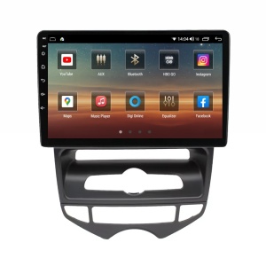 Navigatie dedicata cu Android Hyundai ix20 2010 - 2019, clima automata, 4GB RAM, Radio GPS Dual Zone, Display HD QLED 9" Touchscreen, Internet Wi-Fi si slot SIM 4G, Bluetooth, MirrorLink, USB - Img 2