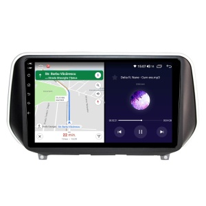 Navigatie dedicata cu Android Hyundai Santa Fe IV dupa 2018, 4GB RAM, Radio GPS Dual Zone, Display HD IPS 10" Touchscreen, Internet Wi-Fi, Bluetooth, MirrorLink, USB - Img 6