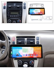 Navigatie dedicata cu Android Hyundai Tucson 2004 - 2011, 4GB RAM, Radio GPS Dual Zone, Display QLED 12.3" Touchscreen, Internet Wi-Fi si slot SIM 4G, Bluetooth, MirrorLink, USB 100298454