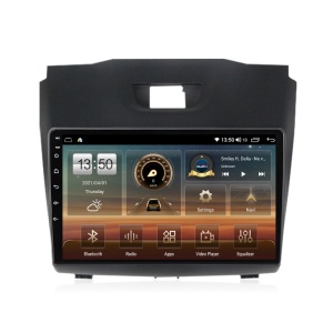 Navigatie dedicata cu Android Isuzu D-Max II 2012 - 2020, 4GB RAM, Radio GPS Dual Zone, Display HD QLED 9" Touchscreen, Internet Wi-Fi si slot SIM 4G, Bluetooth, MirrorLink, USB