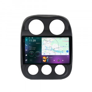Navigatie dedicata cu Android Jeep Compass I 2011 - 2016, 12GB RAM, Radio GPS Dual Zone, Display 2K QLED 10.36" Touchscreen, Internet Wi-Fi si slot SIM 4G, Bluetooth, MirrorLink, USB