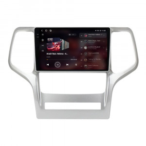 Navigatie dedicata cu Android Jeep Grand Cherokee IV 2011 - 2014, 12GB RAM, Radio GPS Dual Zone, Display 2K QLED 9.5" Touchscreen, Internet Wi-Fi si slot SIM 4G, Bluetooth, MirrorLink, USB, Waze 97034