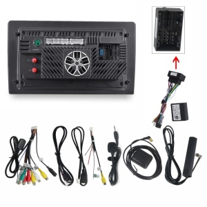 Navigatie dedicata cu Android Jeep Grand Cherokee IV 2014 - 2021, 4GB RAM, Radio GPS Dual Zone, Display HD QLED 9" Touchscreen, Internet Wi-Fi si slot SIM 4G, Bluetooth, MirrorLink, USB 100267494