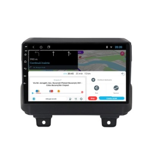 Navigatie dedicata cu Android Jeep Wrangler IV dupa 2018, 2GB RAM, Radio GPS Dual Zone, Display HD IPS 9" Touchscreen, Internet Wi-Fi, Bluetooth, MirrorLink, USB 100530414