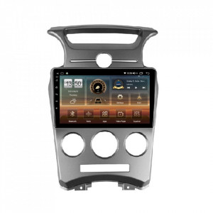 Navigatie dedicata cu Android KIA Carens III 2006 - 2013, clima manuala, 8GB RAM, Radio GPS Dual Zone, Display HD QLED 9" Touchscreen, Internet Wi-Fi si slot SIM 4G, Bluetooth, MirrorLink, USB