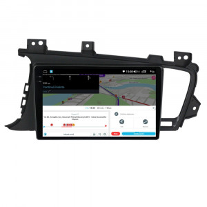 Navigatie dedicata cu Android Kia Optima I 2010 - 2015, 8GB RAM, Radio GPS Dual Zone, Display 2K QLED 9.5" Touchscreen, Internet Wi-Fi si slot SIM 4G, Bluetooth, MirrorLink, USB, Waze 112654