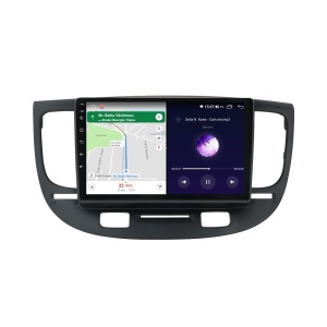 Navigatie dedicata cu Android Kia Rio II 2005 - 2011, 4GB RAM, Radio GPS Dual Zone, Display HD IPS 9" Touchscreen, Internet Wi-Fi, Bluetooth, MirrorLink, USB - Img 6