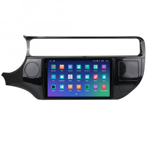 Navigatie dedicata cu Android Kia Rio III 2014 - 2017, 8GB RAM, Radio GPS Dual Zone, Display 2K QLED 9.5" Touchscreen, Internet Wi-Fi si slot SIM 4G, Bluetooth, MirrorLink, USB, Waze 111464