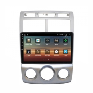 Navigatie dedicata cu Android KIA Sportage 2004 - 2010 fabricata in Coreea, clima manuala, 8GB RAM, Radio GPS Dual Zone, Display HD QLED 9" Touchscreen, Internet Wi-Fi si slot SIM 4G, Bluetooth, MirrorLink, USB 100073554