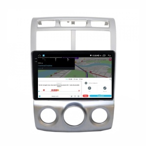 Navigatie dedicata cu Android KIA Sportage 2004 - 2010 fabricata in Coreea, clima manuala, 8GB RAM, Radio GPS Dual Zone, Display 2K QLED 9.5" Touchscreen, Internet Wi-Fi si slot SIM 4G, Bluetooth, MirrorLink, USB 100074574