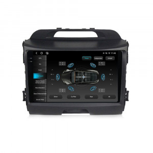 Navigatie dedicata cu Android KIA Sportage 2010 - 2016, 12GB RAM, Radio GPS Dual Zone, Display 2K QLED 9.5" Touchscreen, Internet Wi-Fi si slot SIM 4G, Bluetooth, MirrorLink, USB, Waze 97894