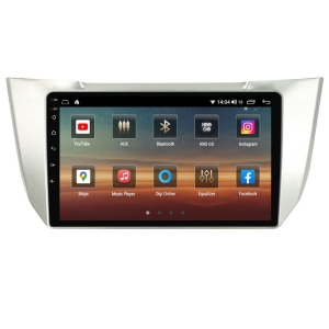 Navigatie dedicata cu Android Lexus RX 2003 - 2009, 4GB RAM, Radio GPS Dual Zone, Display HD QLED 9" Touchscreen, Internet Wi-Fi si slot SIM 4G, Bluetooth, MirrorLink, USB 100255854