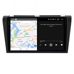 Navigatie dedicata cu Android Mazda 3 2003 - 2009, 8GB RAM, Radio GPS Dual Zone, Display 2K QLED 9.5" Touchscreen, Internet Wi-Fi si slot SIM 4G, Bluetooth, MirrorLink, USB, Waze 106354