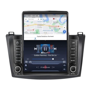 Navigatie dedicata cu Android Mazda 3 2009 - 2013, 1GB RAM, Radio GPS Dual Zone, Touchscreen IPS 9.7" HD tip Tesla, Internet Wi-Fi, Bluetooth, MirrorLink, USB 100491564