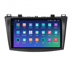 Navigatie dedicata cu Android Mazda 3 2009 - 2013, 4GB RAM, Radio GPS Dual Zone, Display 2K QLED 9.5" Touchscreen, Internet Wi-Fi si slot SIM 4G, Bluetooth, MirrorLink, USB, Waze 108574