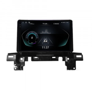 Navigatie dedicata cu Android Mazda CX-5 2017 - 2021, 12GB RAM, Radio GPS Dual Zone, Display 2K QLED 9.5" Touchscreen, Internet Wi-Fi si slot SIM 4G, Bluetooth, MirrorLink, USB, Waze 96814
