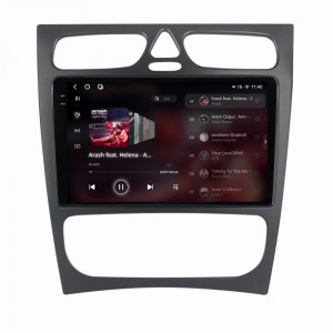 Navigatie dedicata cu Android Mercedes C-Class W203 2000 - 2004, 12GB RAM, Radio GPS Dual Zone, Display 2K QLED 9.5" Touchscreen, Internet Wi-Fi si slot SIM 4G, Bluetooth, MirrorLink, USB, Waze 95784
