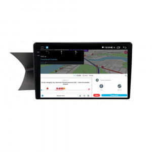 Navigatie dedicata cu Android Mercedes C-Class W204 2011 - 2014, 8GB RAM, Radio GPS Dual Zone, Display 2K QLED 9.5" Touchscreen, Internet Wi-Fi si slot SIM 4G, Bluetooth, MirrorLink, USB, Waze 112774
