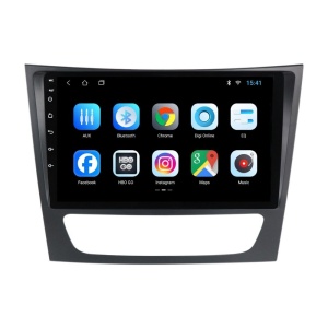 Navigatie dedicata cu Android Mercedes E-Class W211 2002 - 2009, 2GB RAM, Radio GPS Dual Zone, Display HD IPS 9" Touchscreen, Internet Wi-Fi, Bluetooth, MirrorLink, USB 100482474
