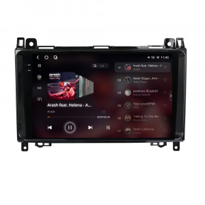 Navigatie dedicata cu Android Mercedes Sprinter 2006 - 2018, 12GB RAM, Radio GPS Dual Zone, Display 2K QLED 9.5" Touchscreen, Internet Wi-Fi si slot SIM 4G, Bluetooth, MirrorLink, USB, Waze 95744