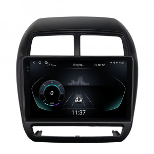 Navigatie dedicata cu Android Mitsubishi ASX 2016 - 2019, 12GB RAM, Radio GPS Dual Zone, Display 2K QLED 9.5" Touchscreen, Internet Wi-Fi si slot SIM 4G, Bluetooth, MirrorLink, USB, Waze 97374