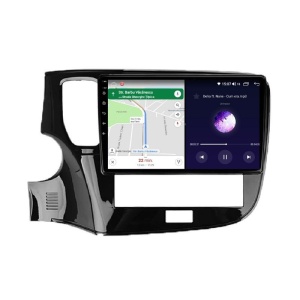 Navigatie dedicata cu Android Mitsubishi Outlander III 2019 - 2021, 4GB RAM, Radio GPS Dual Zone, Display HD QLED 10" Touchscreen, Internet Wi-Fi si slot SIM 4G, Bluetooth, MirrorLink, USB 100268514
