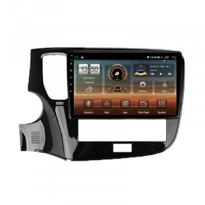 Navigatie dedicata cu Android Mitsubishi Outlander III 2019 - 2021, 8GB RAM, Radio GPS Dual Zone, Display HD QLED 10" Touchscreen, Internet Wi-Fi si slot SIM 4G, Bluetooth, MirrorLink, USB