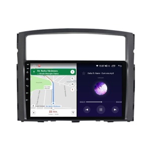 Navigatie dedicata cu Android Mitsubishi Pajero IV 2006 - 2018, 4GB RAM, Radio GPS Dual Zone, Display HD IPS 9" Touchscreen, Internet Wi-Fi, Bluetooth, MirrorLink, USB - Img 6