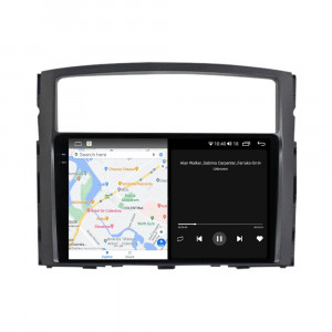 Navigatie dedicata cu Android Mitsubishi Pajero IV 2006 - 2018, 8GB RAM, Radio GPS Dual Zone, Display 2K QLED 9.5" Touchscreen, Internet Wi-Fi si slot SIM 4G, Bluetooth, MirrorLink, USB, Waze 106454