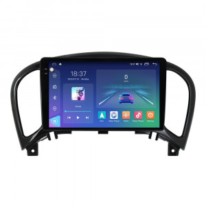 Navigatie dedicata cu Android Nissan Juke 2010 - 2019, 4GB RAM, Radio GPS Dual Zone, Display 2K QLED 9.5" Touchscreen, Internet Wi-Fi si slot SIM 4G, Bluetooth, MirrorLink, USB