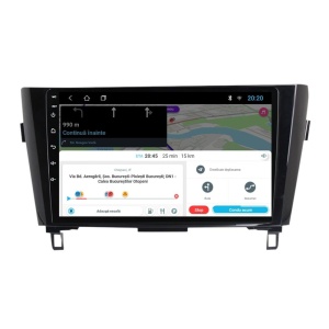 Navigatie dedicata cu Android Nissan Qashqai II 2014 - 2021, 1GB RAM, Radio GPS Dual Zone, Display HD IPS 10" Touchscreen, Internet Wi-Fi, Bluetooth, MirrorLink, USB 100509414