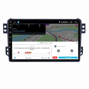 Navigatie dedicata cu Android Opel Agila 2007 - 2014, 4GB RAM, Radio GPS Dual Zone, Display HD IPS 9" Touchscreen, Internet Wi-Fi, Bluetooth, MirrorLink, USB - Img 8