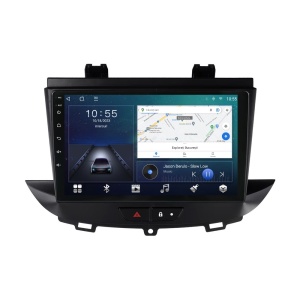 Navigatie dedicata cu Android Opel Crossland X 2017 - 2021, 2GB RAM, Radio GPS Dual Zone, Display HD QLED 9" Touchscreen, Internet Wi-Fi si slot SIM 4G, Bluetooth, MirrorLink, USB