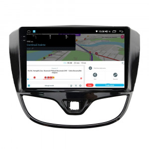 Navigatie dedicata cu Android Opel Karl 2015 - 2019, 8GB RAM, Radio GPS Dual Zone, Display 2K QLED 9.5" Touchscreen, Internet Wi-Fi si slot SIM 4G, Bluetooth, MirrorLink, USB, Waze 112844