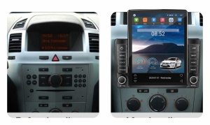 Navigatie dedicata cu Android Opel Zafira B 2005 - 2014, 2GB RAM, Radio GPS Dual Zone, Touchscreen IPS 9.7" HD tip Tesla, Internet Wi-Fi, Bluetooth, MirrorLink, USB 100487334