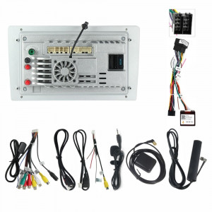 Navigatie dedicata cu Android Peugeot 206 1998 - 2009, 4GB RAM, Radio GPS Dual Zone, Display 2K QLED 9.5" Touchscreen, Internet Wi-Fi si slot SIM 4G, Bluetooth, MirrorLink, USB, Waze 108534