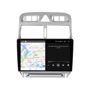 Navigatie dedicata cu Android Peugeot 307 2000 - 2013, 8GB RAM, Radio GPS Dual Zone, Display 2K QLED 9.5" Touchscreen, Internet Wi-Fi si slot SIM 4G, Bluetooth, MirrorLink, USB 100040914