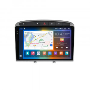 Navigatie dedicata cu Android Peugeot 308 I 2007 - 2013, 8GB RAM, Radio GPS Dual Zone, Display 2K QLED 9.5" Touchscreen, Internet Wi-Fi si slot SIM 4G, Bluetooth, MirrorLink, USB, Waze 106504