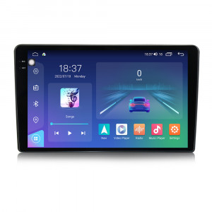Navigatie dedicata cu Android Peugeot 308 II 2013 - 2021, 4GB RAM, Radio GPS Dual Zone, Display 2K QLED 9.5" Touchscreen, Internet Wi-Fi si slot SIM 4G, Bluetooth, MirrorLink, USB